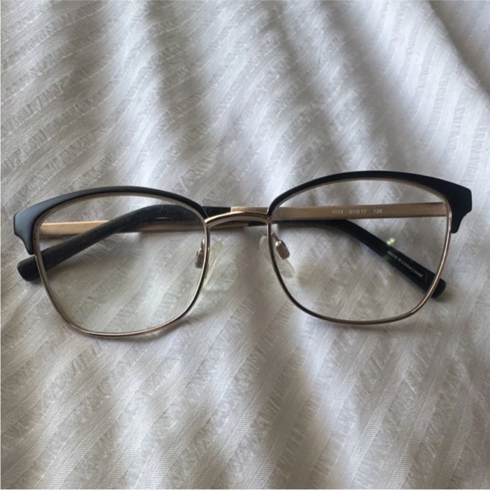 Stylish Black and Gold Michael Kors Eyeglasses
